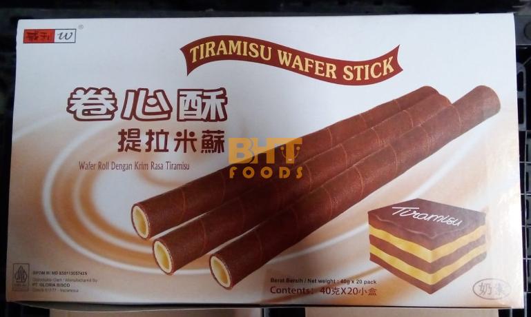 Willie Wafer Stick Tray 40g