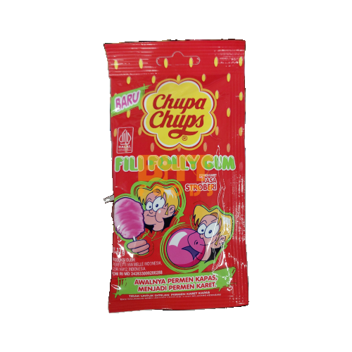 Chupa Chups Fili Folly Strawberry