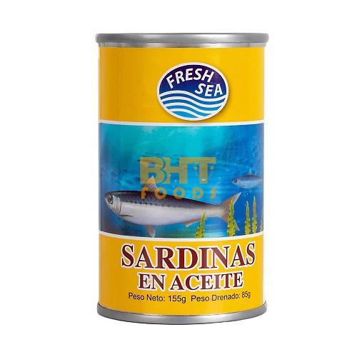 Canned Sardinas Fish In vegetable Oil 425g 