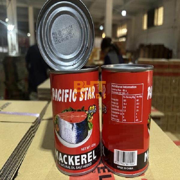 Canned Mackerel Fish In vegetable Oil 425g 