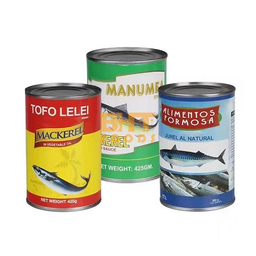 Canned Mackerel Fish In vegetable Oil 