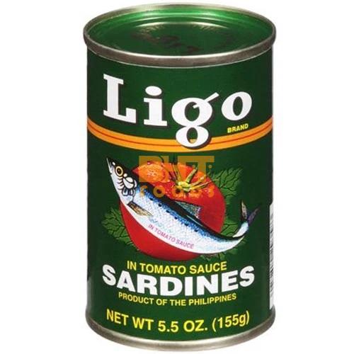 Ligo - Sardines in Tomato Sauce (GREEN)