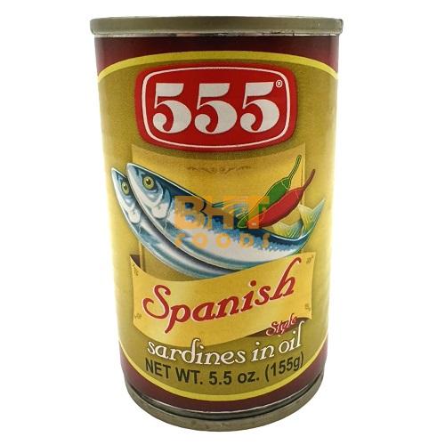 555 Sardines Spanish Style Sardines in Oil