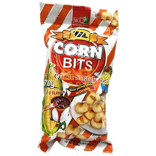 W.L. Foods - Corn Snack - BBQ Flavor - 70 G