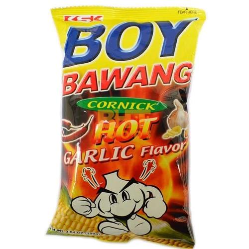 Boy Bawang - Hot Garlic Cornick - 90 G