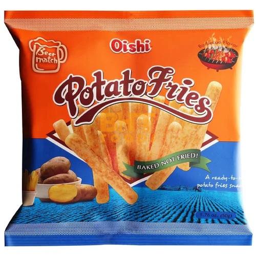 Oishi - Potato Fries - Barbecue Flavor - 50 G