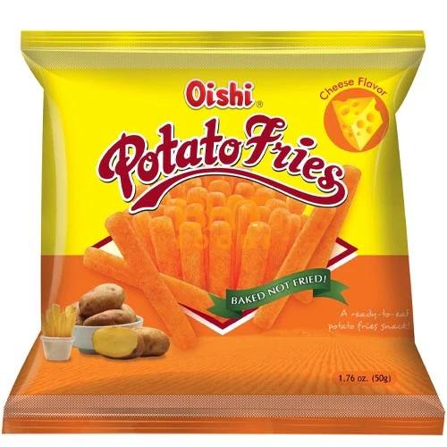 Oishi - Potato Fries - Cheese Flavor - 50 G