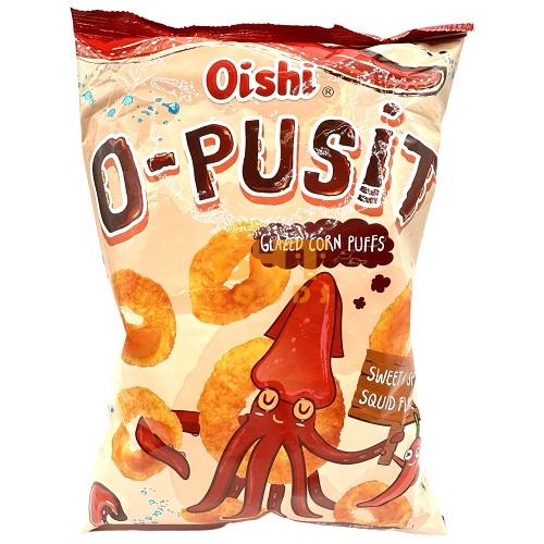 Oishi - Pusit Glazed - Corn Puffs - 80 G