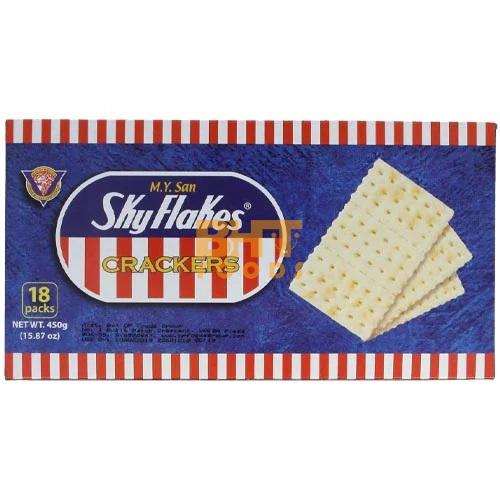 M.Y. San - Skyflakes Crackers in Box - 18 Pack - 450 G