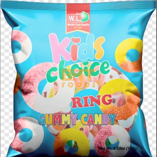 KIDS CHOICE RING GUMMY CANDY