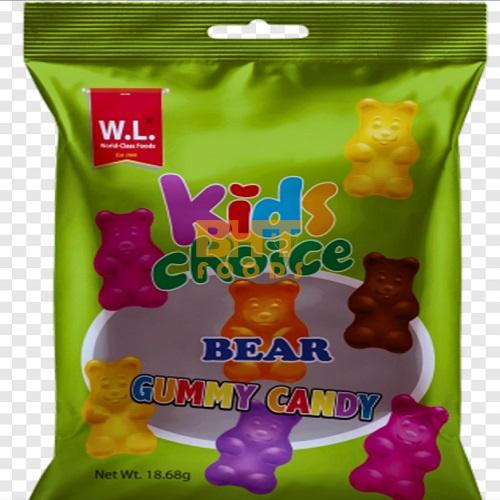 KIDS CHOICE BEAR GUMMY CANDY 18.68G