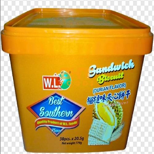 BEST SOUTHERN PREMIUM SANDWICH BISCUIT DURIAN FLAVOR 779G