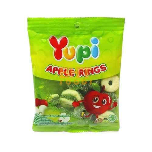 Yupi Gummy Candies 108gr Apple Rings