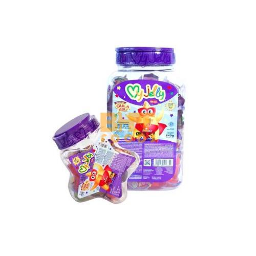 Wong Coco My Jelly Colorful Jiggly and Chewy Delicious Fruity Flavor