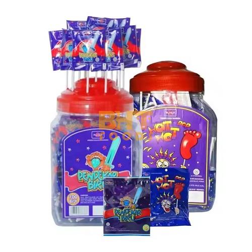 Bronson Candy Foot Shape Candy Fruity Flavor Mango & Raspberry Sweet 
