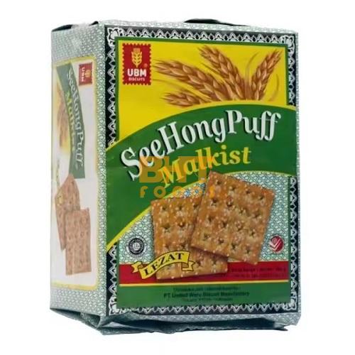  UBM See Hong Puff 260gr Malkist Crispy Cracker Biscuits