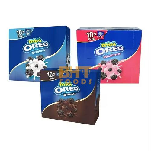 Mini Oreo Strawberry /Sandwich Cookies Chocolate Flavor