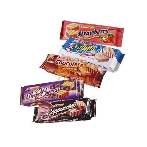 Biskitop Wafer Cream 27gr