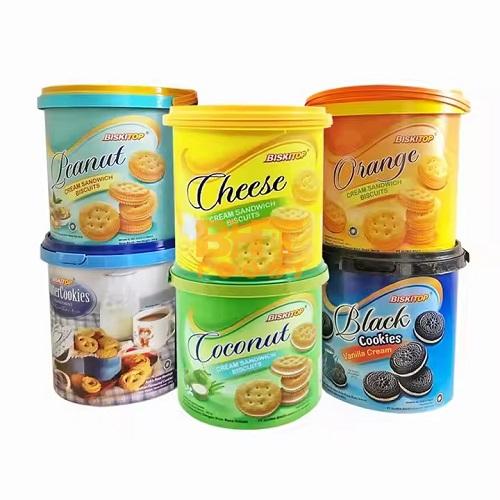 Biskitop Cream Sandwich Biscuits 400gr